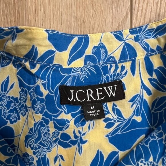 J. Crew Floral Sleeveless Ruffle-Trim Blouse - Picture 2 of 7